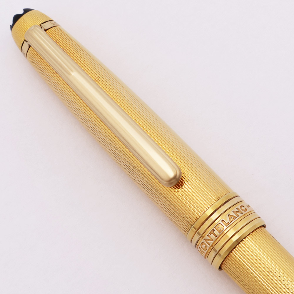 MONTBLANC MEISTERSTUCK ボールペン　ゴールド マイスターシュテュック ゴールドコーティング ボールペン